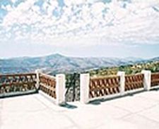 Large roof terrace of casa Mirador Alta, Mairena - Nevada