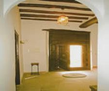 Entrance hall at casa La Morera