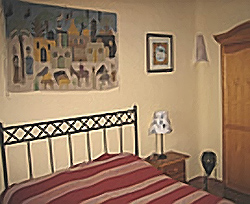 Dormitorio / bedroom cortijo El Ciruelo, Pitres