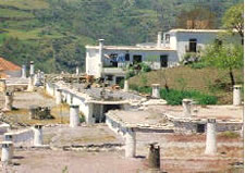 Techos tpicos de la Alpujarra alta